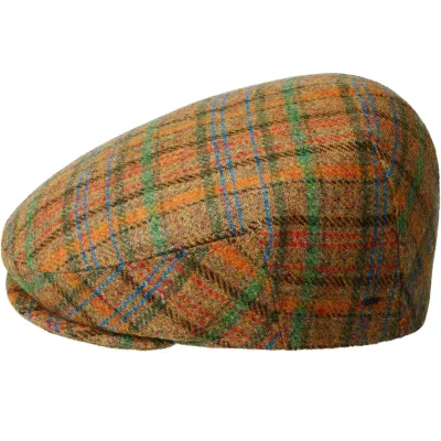 Casquette Plate Jeno Laine À Carreaux - Bailey Reference : 24454| Chapellerie Traclet
