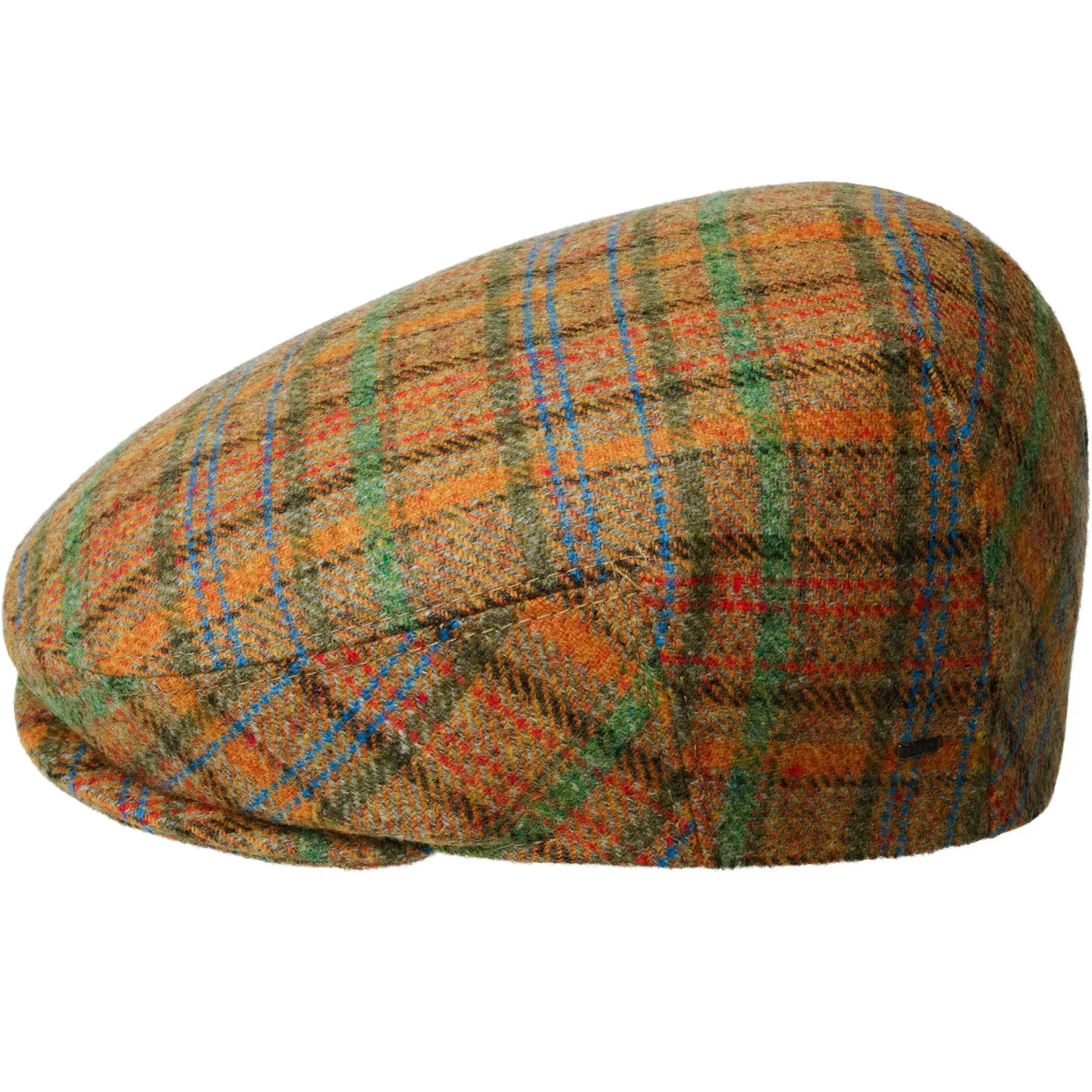 Casquette Plate Jeno Laine À Carreaux - Bailey Reference : 24454| Chapellerie Traclet