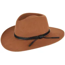Chapeau Traveller Piston Feutre Camel - Bailey