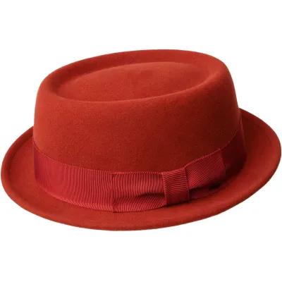 Chapeau Porkpie Darron Cuivre Laine - Bailey