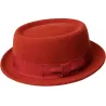 Chapeau Porkpie Darron Cuivre Laine - Bailey