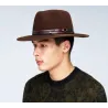 Chapeau Fedora Stedman Feutre Marron - Bailey