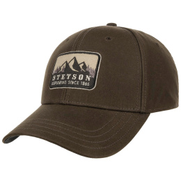 Rocky Mountain Oiled Cotton Brown Baseball Cap – Stetson