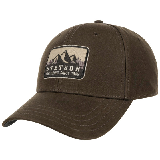Rocky Mountain Oiled Cotton Brown Baseball Cap – Stetson