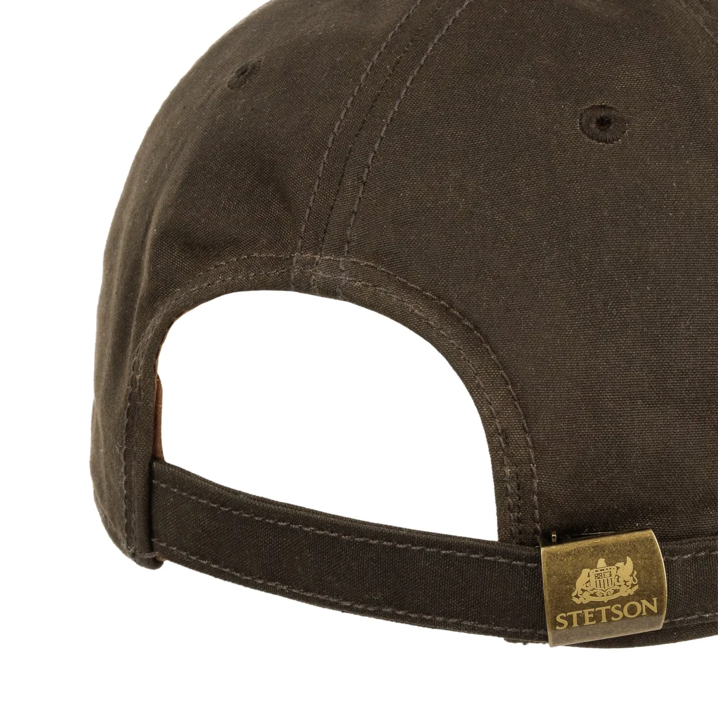 Rocky Mountain Oiled Cotton Brown Baseball Cap – Stetson Reference: 24464| Chapellerie Traclet