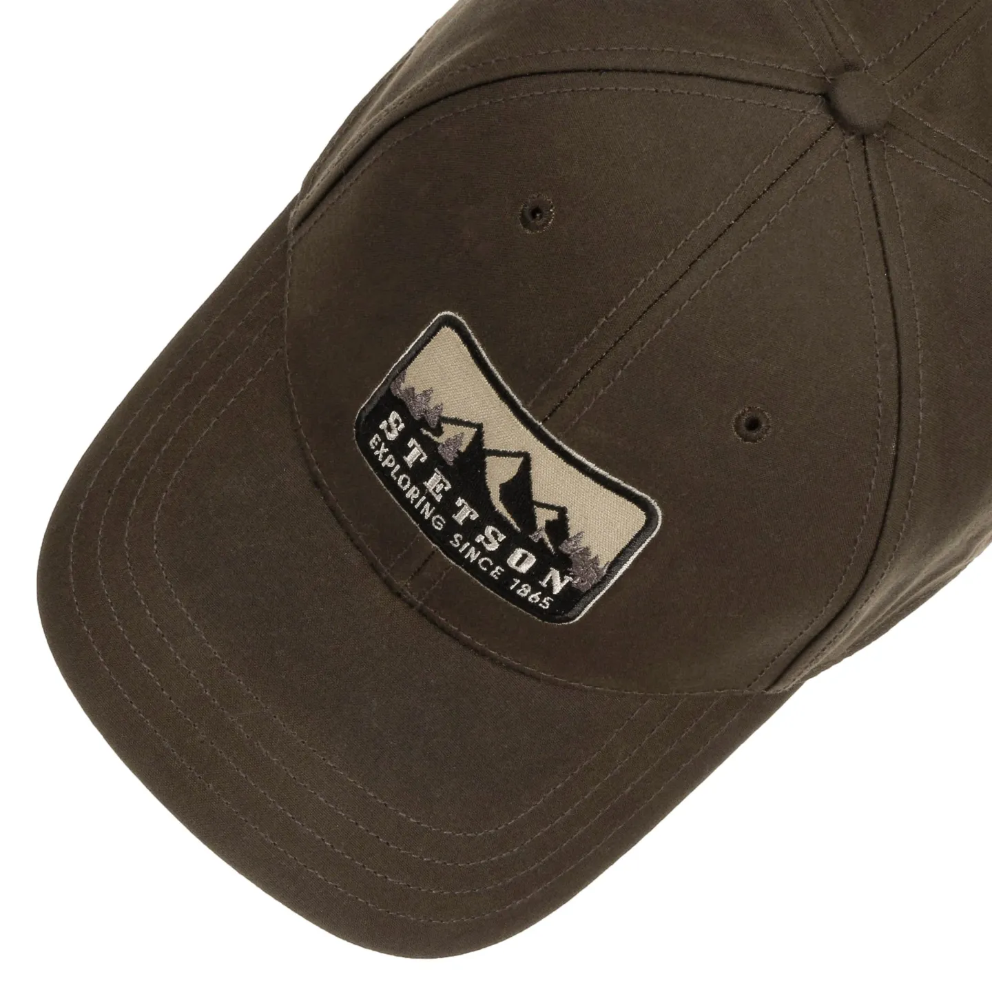 Casquette Baseball Rocky Mountain Coton Huilé Marron – Stetson  Reference : 24464| Chapellerie Traclet