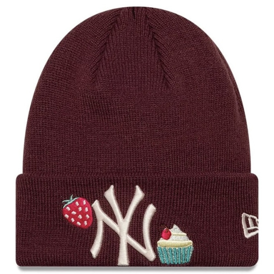 Bonnet Bordeaux enfant - New Era