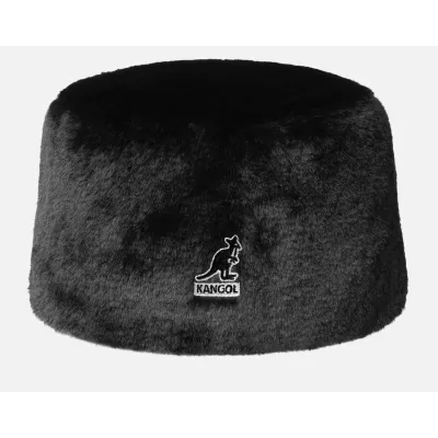 Bonnet - Toque Topper Fausse Fourrure Noir - Kangol