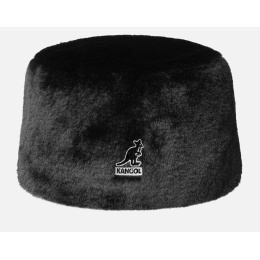 Beanie - Toque Topper Faux Fur Black - Kangol