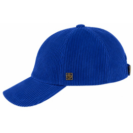 Baseball Cap Alizé Ribbed Velvet Lazuli - Traclet