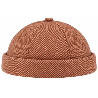 Docker Cooper Chevron Rust Beanie - Traclet Reference: 24474| Chapellerie Traclet