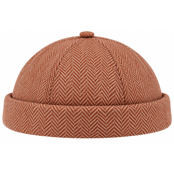 Docker Cooper Chevron Rust Beanie - Traclet