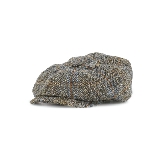 8-Panel Harris Tweed Cap - City Sport