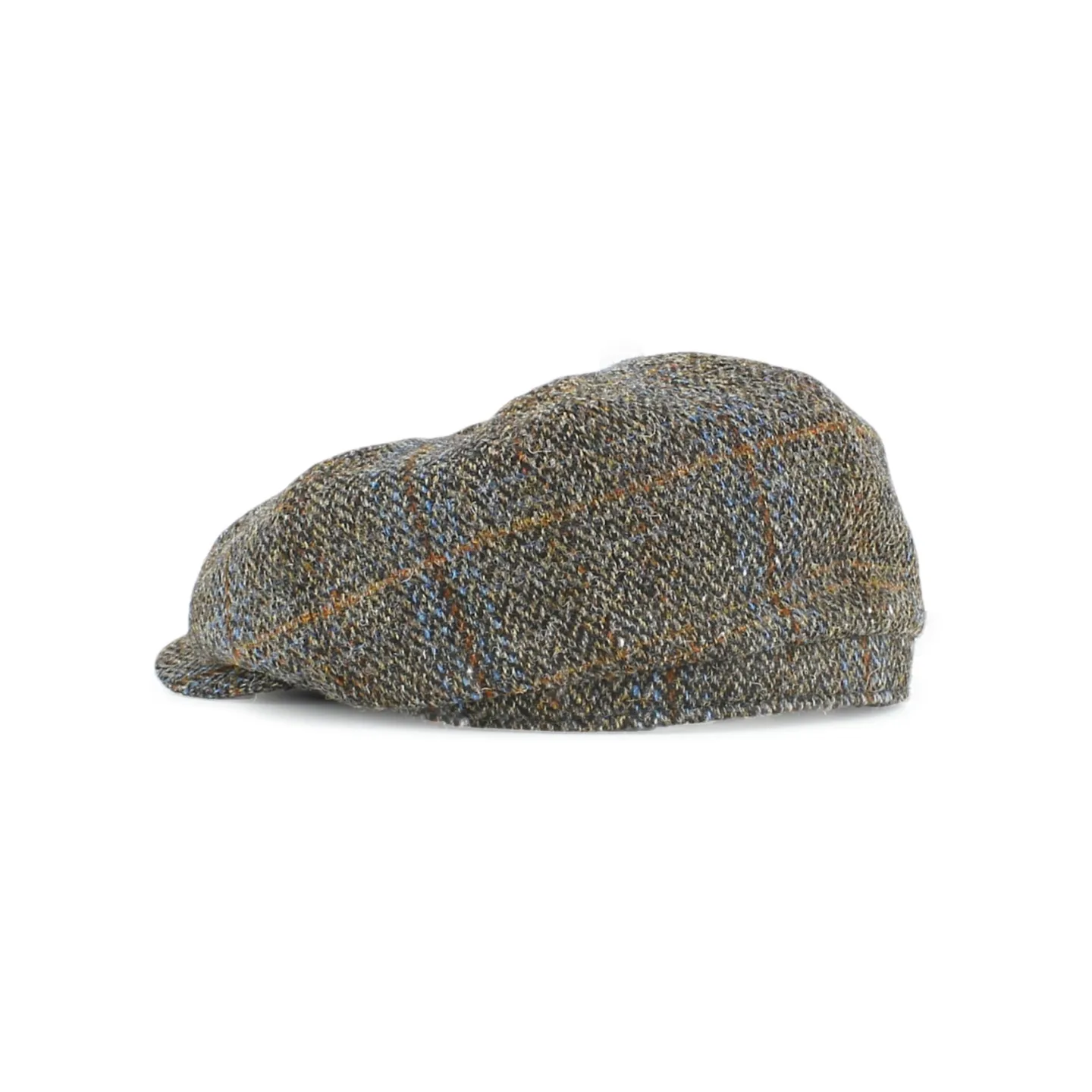 Harris Tweed 8-Panel Cap – City Sport -Ref24396