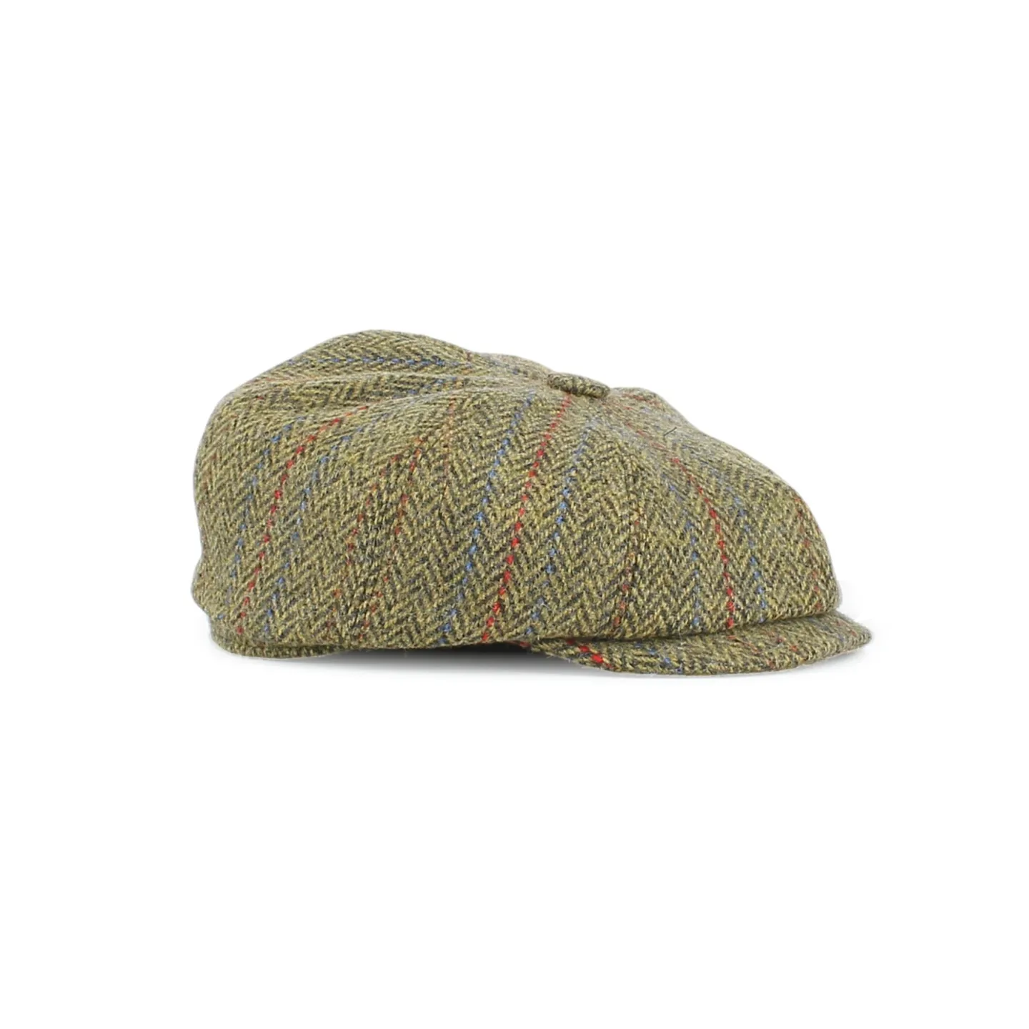 Green Striped Wool 8-Panel Cap – City Sport -Ref24397
