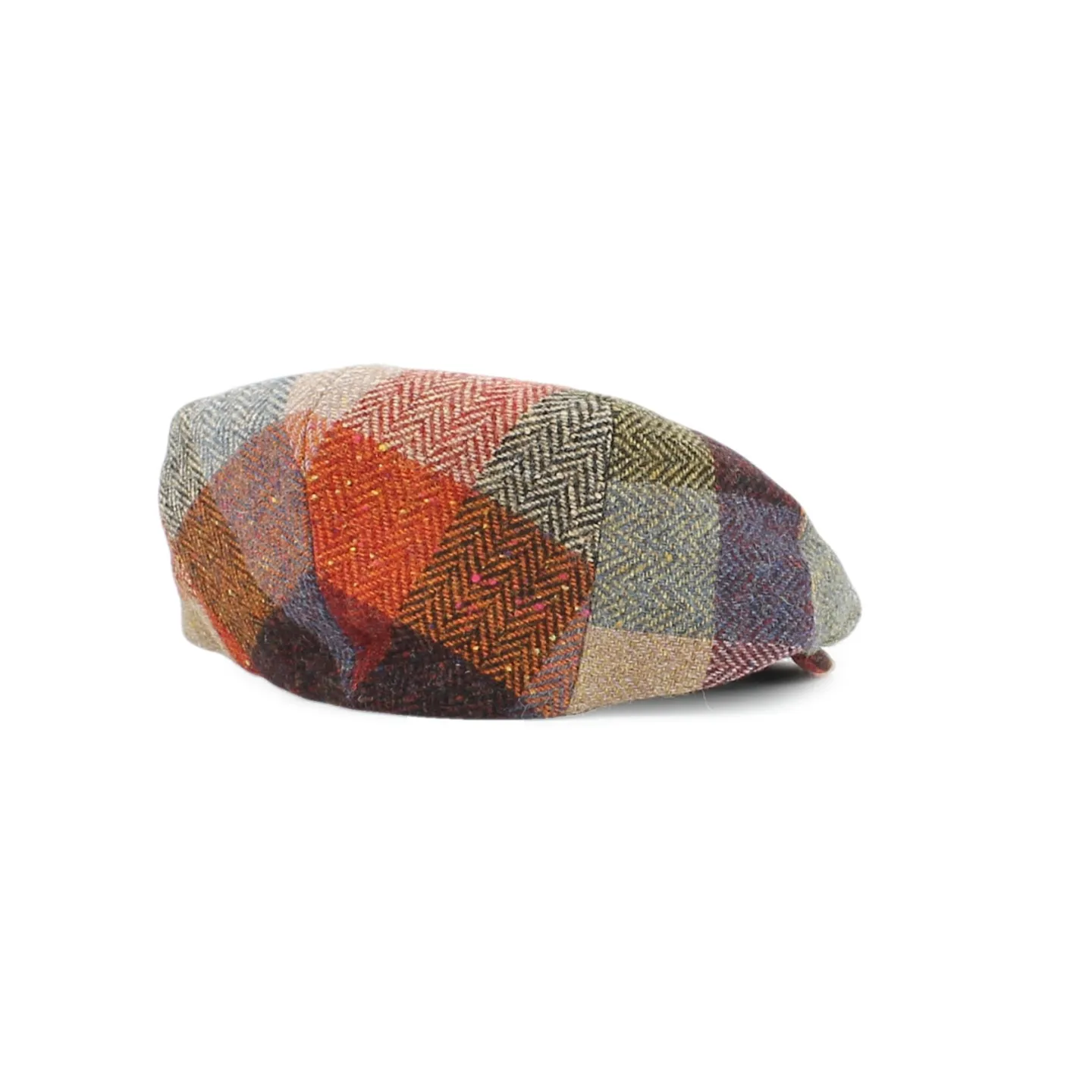 Casquette Plate Carreaux Laine Vierge - City Sport Reference : 2817 | Chapellerie Traclet