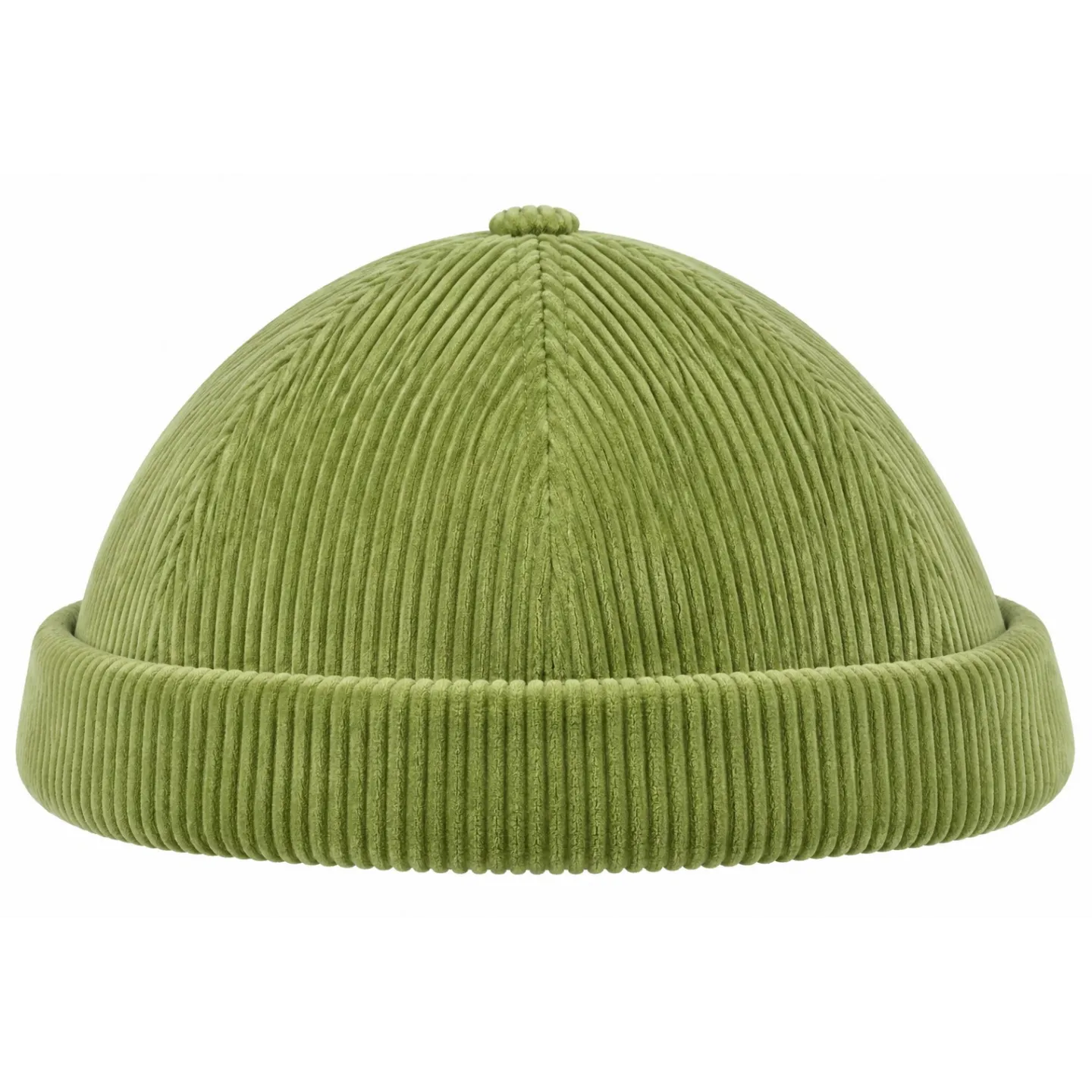 Malo Corduroy Velvet Docker Beanie Anise – Traclet Reference: 24478| Chapellerie Traclet