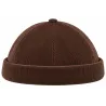 Bonnet Docker Cooper Erwan Chocolat - Traclet  Reference : 24480| Chapellerie Traclet