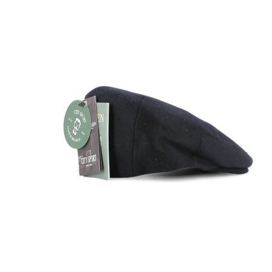 Navy London Flat Cap - City Sport