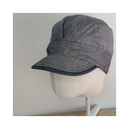 Grey Classic Model Anti-EMF Cap Organic Cotton Made In France