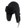 Chapka Cuir Nansen Noire - Traclet