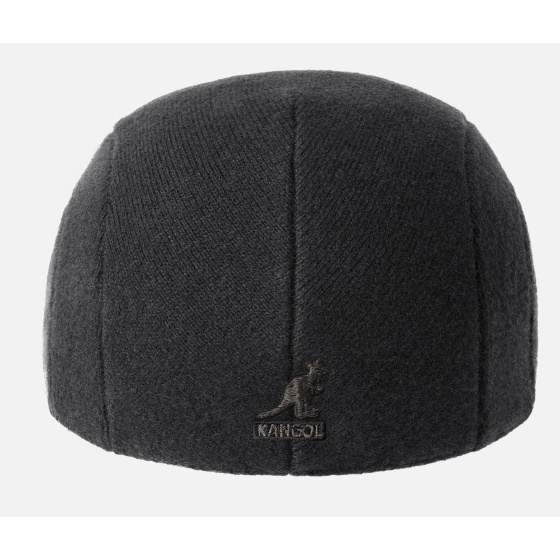 Black Wool 507 Cap - Kangol