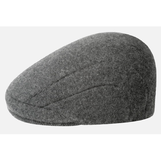 Grey Wool 507 Cap - KANGOL