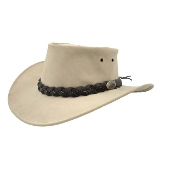 Chapeau Traveller Kangaroo Cuir - Jacaru