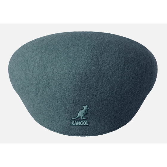 Casquette Wool 504 Bleu Sarcelle - Kangol