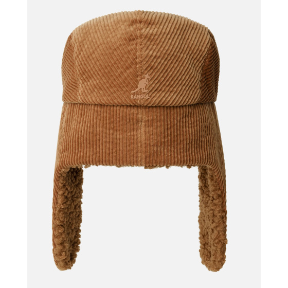 Casquette Cozy Bugatti Cache Oreille Camel - Kangol