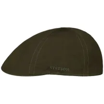 Texas Waxed Olive Duck Bill Cap UPF 40+ - Stetson Reference: 24508| Chapellerie Traclet