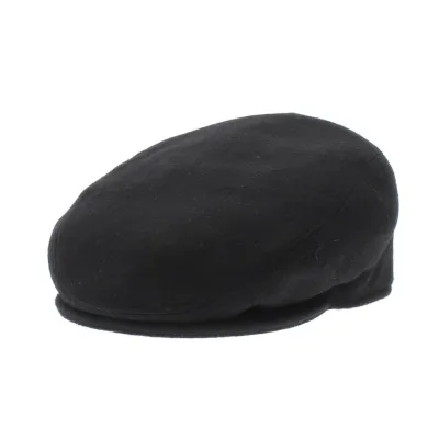 Casquette plate cashmere