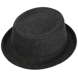 Camden Black Denim Pork Pie Hat - Stetson