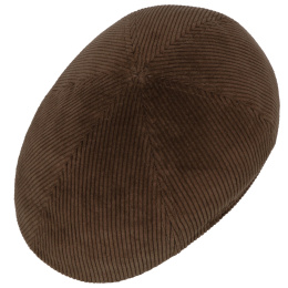Dakota Corduroy Brown Duckbill Cap - Stetson