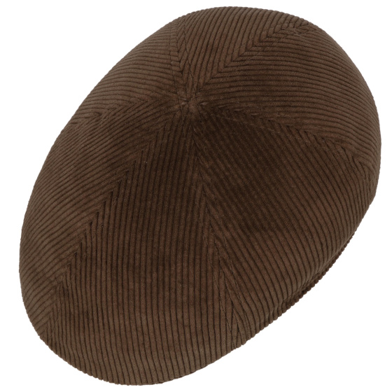 Casquette Bec De Canard Dakota Corduroy Marron - Stetson