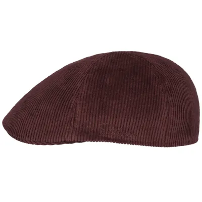 Dakota Corduroy Bordeaux Duckbill Cap - Stetson Reference: 24521| Chapellerie Traclet