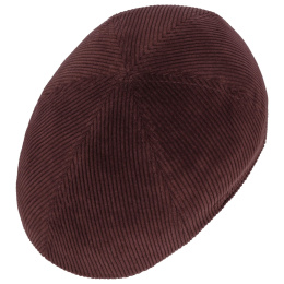 Casquette Bec De Canard Dakota Corduroy Bordeaux - Stetson