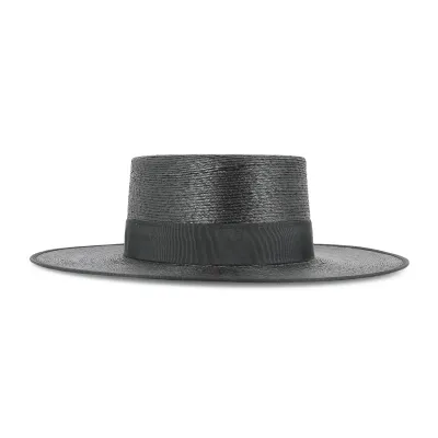 Black Panama Cordobes Hat - Traclet