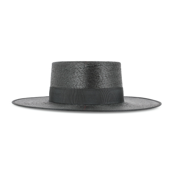 Black Panama Cordobes Hat - Traclet