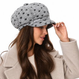 Casquette Gavroche Ravarino Laine Grise - Traclet
