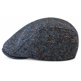 Jackson Blue Tweed Cap with Earflaps - Gottmann