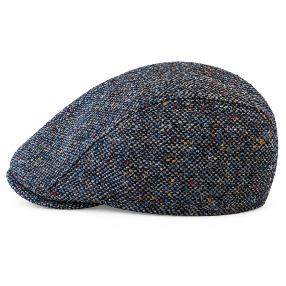 Jackson Blue Tweed Cap with Earflaps - Gottmann