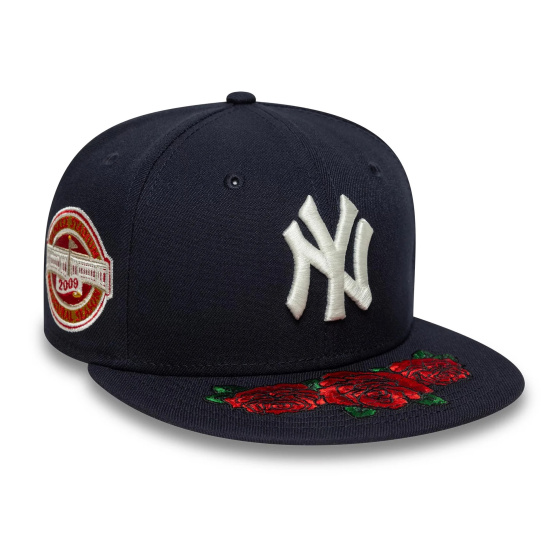 Casquette Snapback Coops Floral Coton Marine - New Era