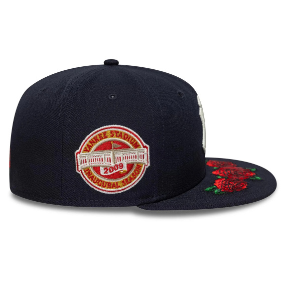 Casquette Snapback Coops Floral Coton Marine - New Era