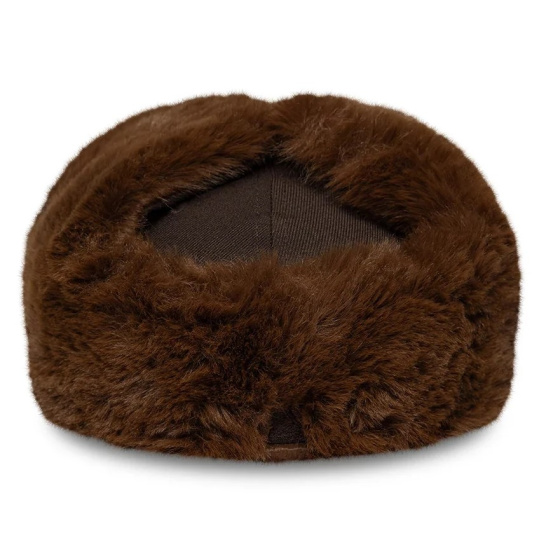 Brown Cotton Yankees Dogear Snapback Cap - New Era