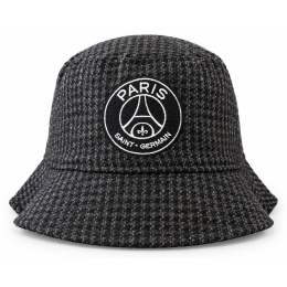 Bob Houndstooth Paris Saint-Germain Gris - New Era