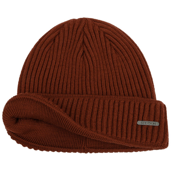 Bonnet Parkman Laine Rouille - Stetson