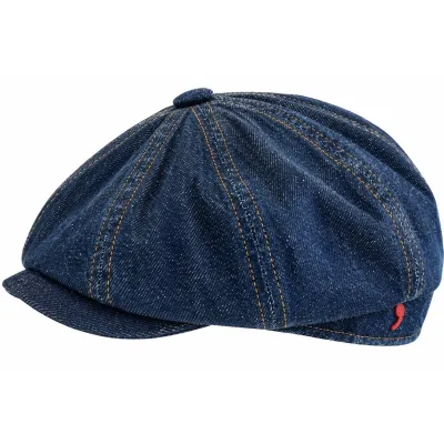 Casquette Hatteras Kyoto Jean Bleu coton - Alfonso d'Este