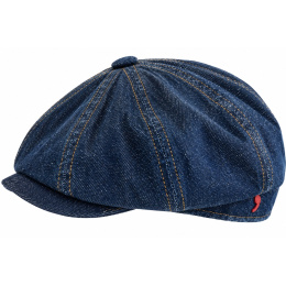 Casquette Hatteras Kyoto Jean Bleu coton - Alfonso d'Este