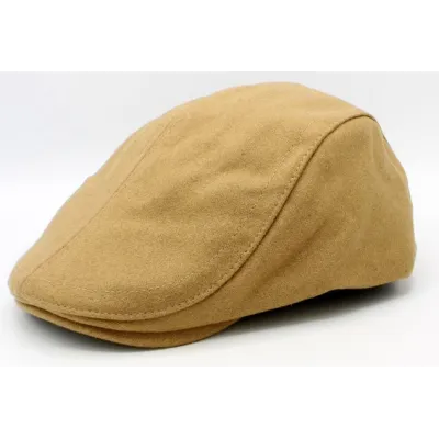 Siena Camel Flat Cap – Traclet, ref. 24575, Traclet Hat Shop